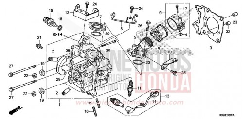 CULASSE SH150G de 2016